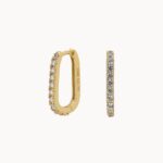 ZLATÉ NÁUŠNICE O1 S KAMÍNKY