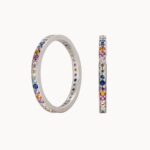 STŘÍBRNÝ PRSTEN ETERNITY RAINBOW