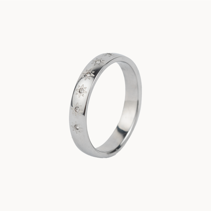 strieborny prsten-silver