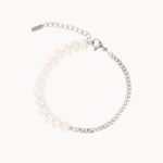 STŘÍBRNÝ NÁRAMEK PERLOVÝ EAGLE